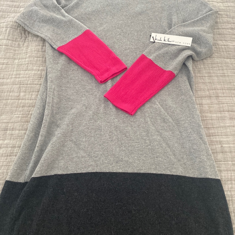 NicoleMiller long sleeved sweater dress